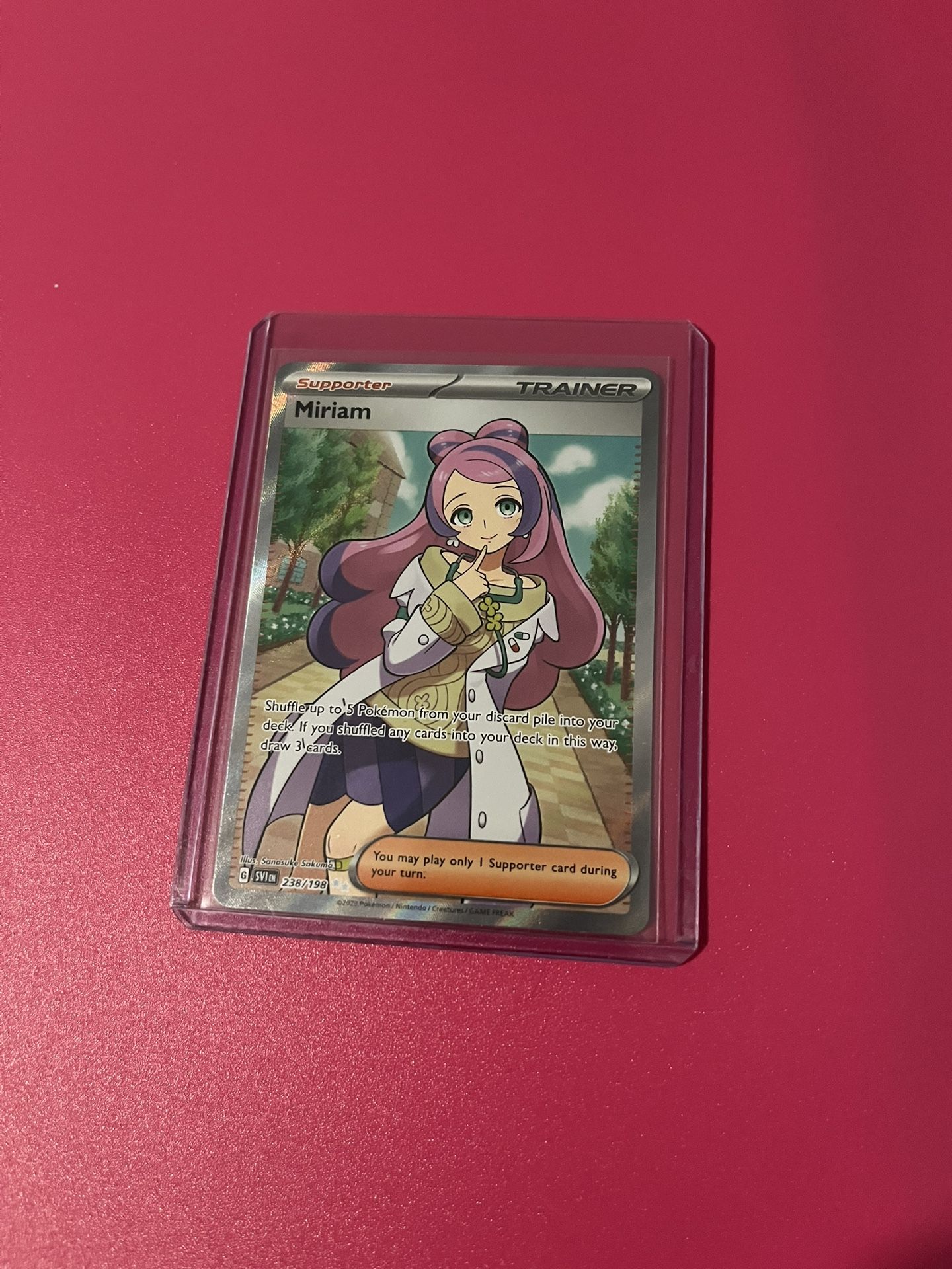 Pokemon Cards Nessa Miriam Charjabug Sandile Arven