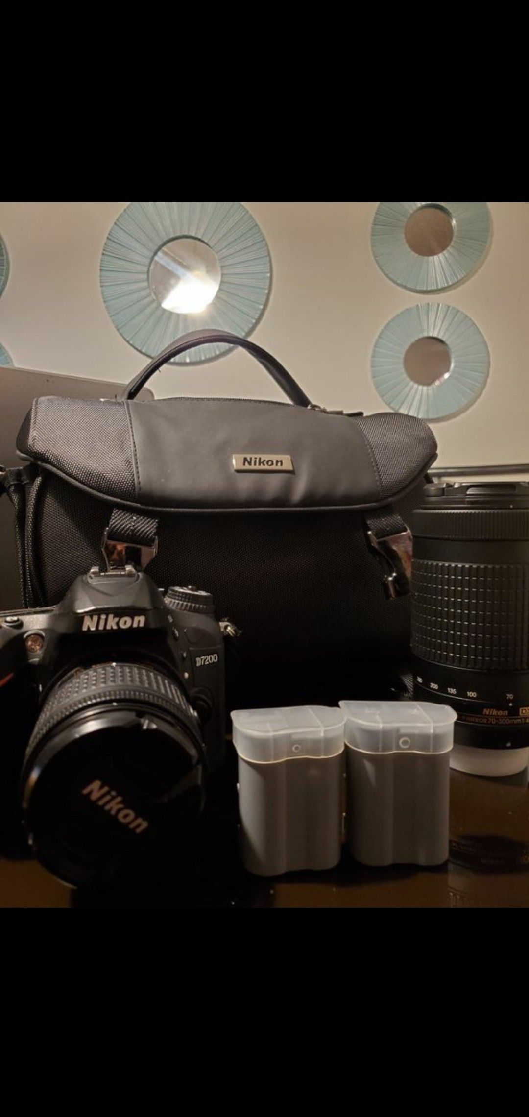 Nikon - D7200 DSLR Kit with18-55mm & 70-300mm lenses