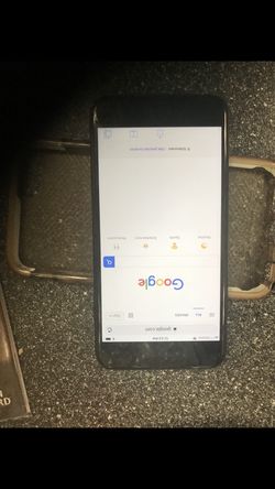 Unlocked iPhone 7!plus for any carrier 128gb