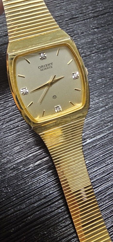 Vintage Orient Diamond Watch