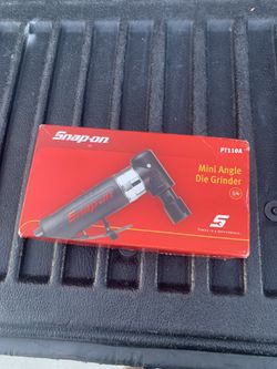 Snap on angle die grinder