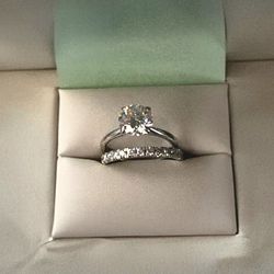 Engagement Ring And Wedding Band