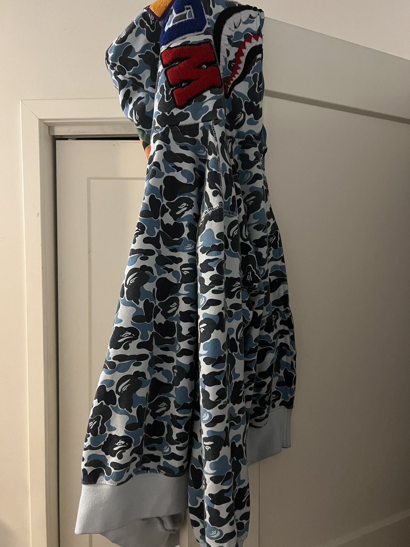 Baby Blue Bape Jacket