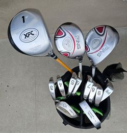 13 Piece Womens Golf Club Set - Ping + Lady Classic + Lady Cobra with Golf Bag.