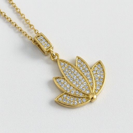 Lotus Flower necklace
