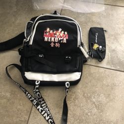 Backpack W/USB Charging Port.  NEW, Large.