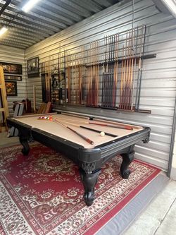 8ft pool table custom made