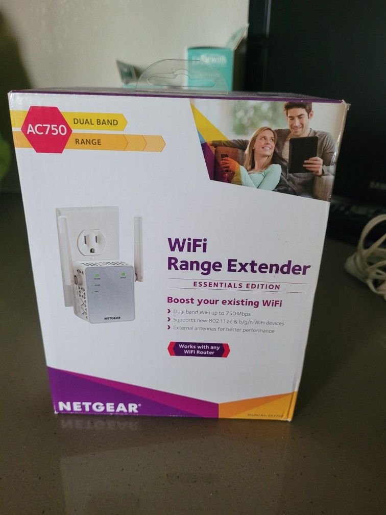 Netgear wifi extender essentials edition ac750 wifi range extender