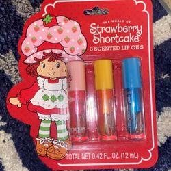 Strawberry Shortcake Lip Oil Set