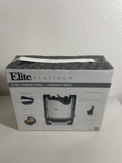 Elite 2 in 1 Panini Grill 