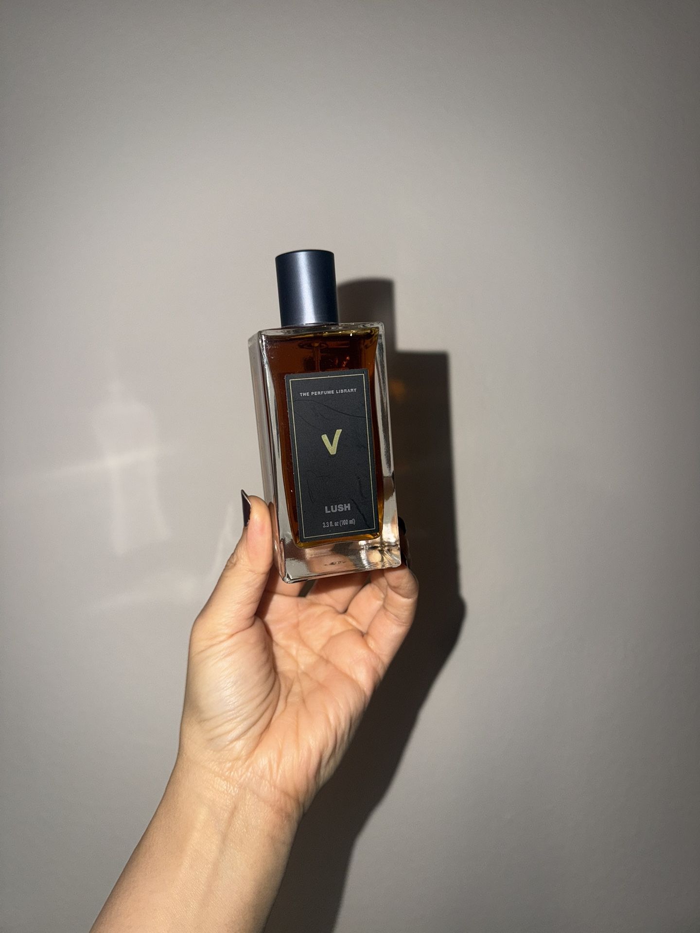 LUSH V Violet Ylang Cedar Perfume Fragrance 100 ml 3 oz Full Size Brand New Box Goth