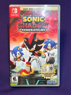 Nintendo Switch Sonic Shadow Generations