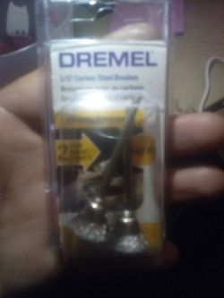 Dremel #442-02 1/2 Carbon Steel Brushes