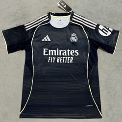 Real Madrid 2025/26 Away Fan Version Jersey 