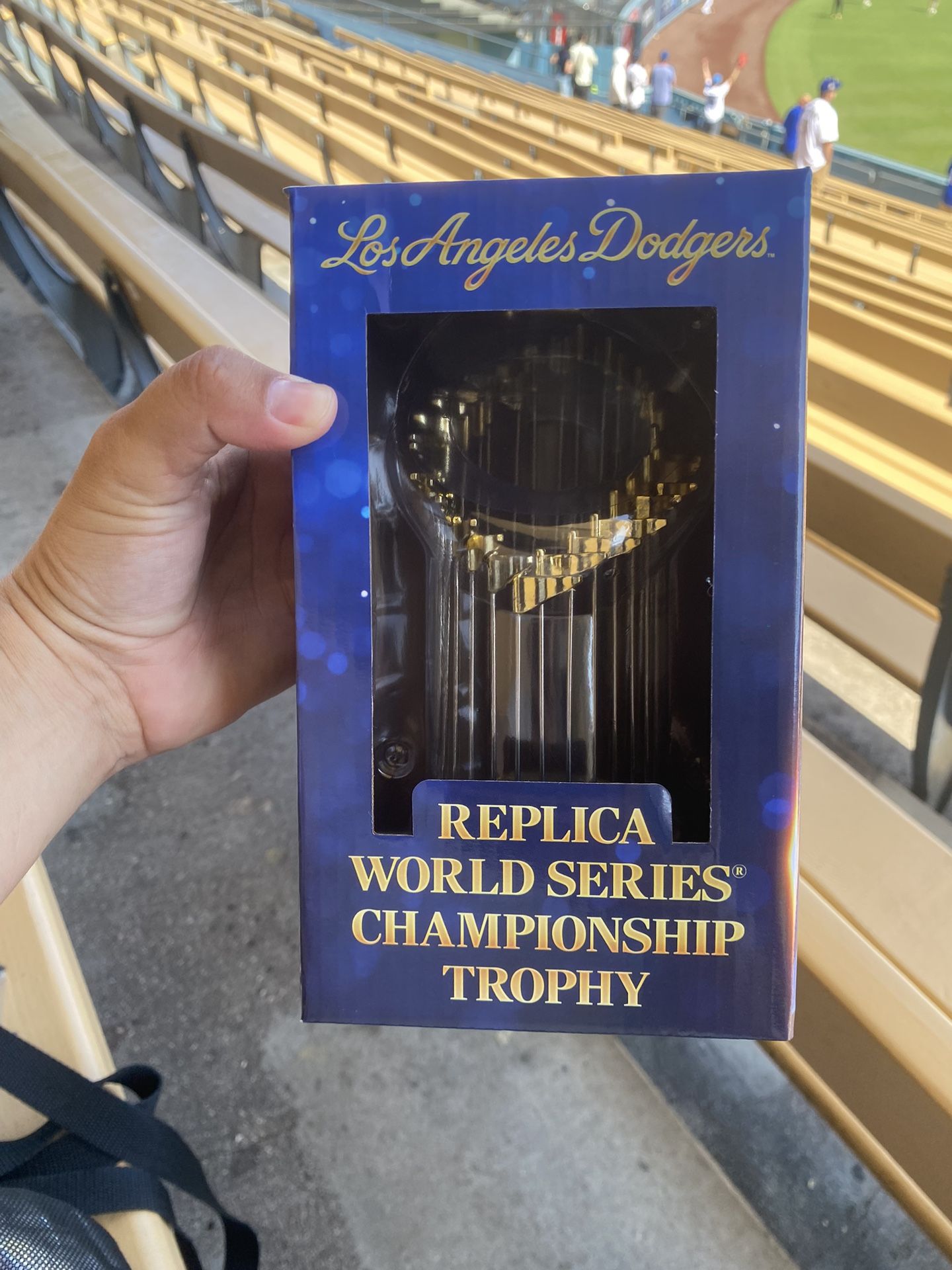 Dodgers Replica World Series Trophy