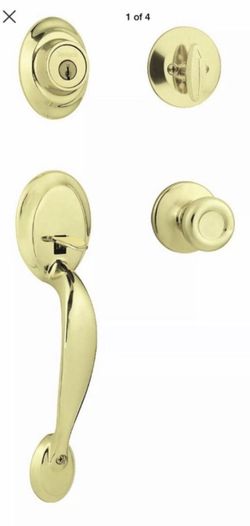 Kwikset Dakota Single Cylinder Handleset w/Tylo Knob featuring SmartKey in