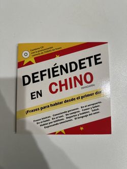 Defiéndete En Chino Book With CD language Translator