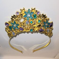 Disney Princess Jasmine from Aladdin tiara enamel metal 