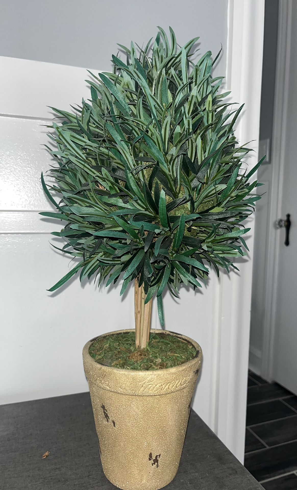 Set Of 2 Topiary Tree Artificial