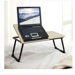 New Laptop Table, Adjustable Computer Desk, Bed Tray Stand, Cart Notebook Beech table for laptop, computer tray, adjustable bed stand, beech wood note