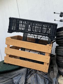A lot of milk crates available for sale vintage vinyl records storage boxes