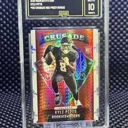 🔥 2021 Kyle Pitts ROOKIE Crusade RED Prizm! 🔥