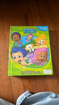 Bubble guppies Book with Toys in back