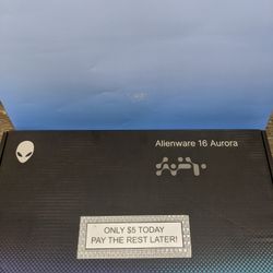 Dell Alienware 16x Aurora Intel Core Ultra 9 275HX 32gb Ram RTX 5060 1tb Ssd - 5 Dollars Down No Credit Needed! 