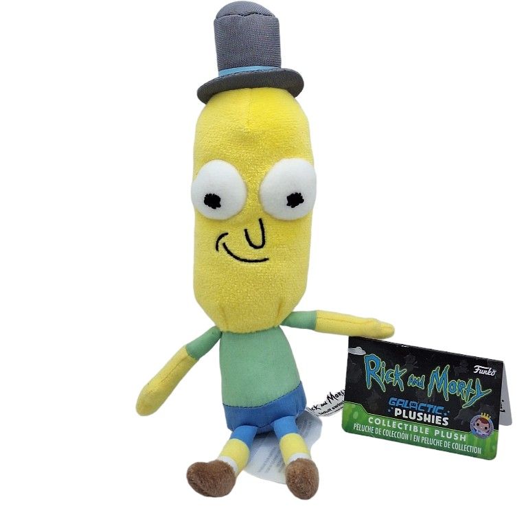 Rick & Morty Galactic Plushies Mr. Poopybutthole NEW Funko 2017 S1 Adult Swim Cartoon Network