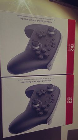 Nintendo switch 2 pro controllers