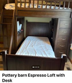 Pottery Barn Espresso Loft