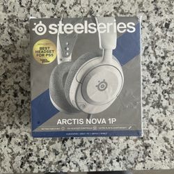 SteelSeries Arctis Nova 1P Gaming Headset (White) - Brand New Sealed