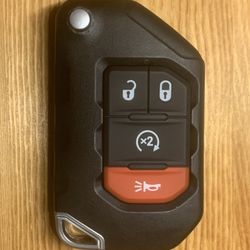 Jeep rubicon key, Jeep gladiator key, Jeep sahara key, Jeep mojave key 