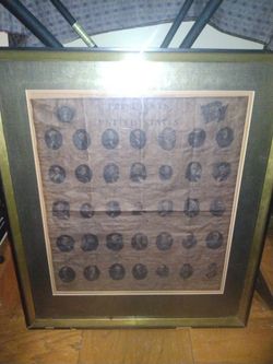 RARE Vintage 1963 presidents of the United States 

