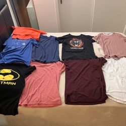 Nine T-Shirts for $50 - Medium Size 