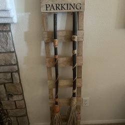 Halloween Broom Decor 