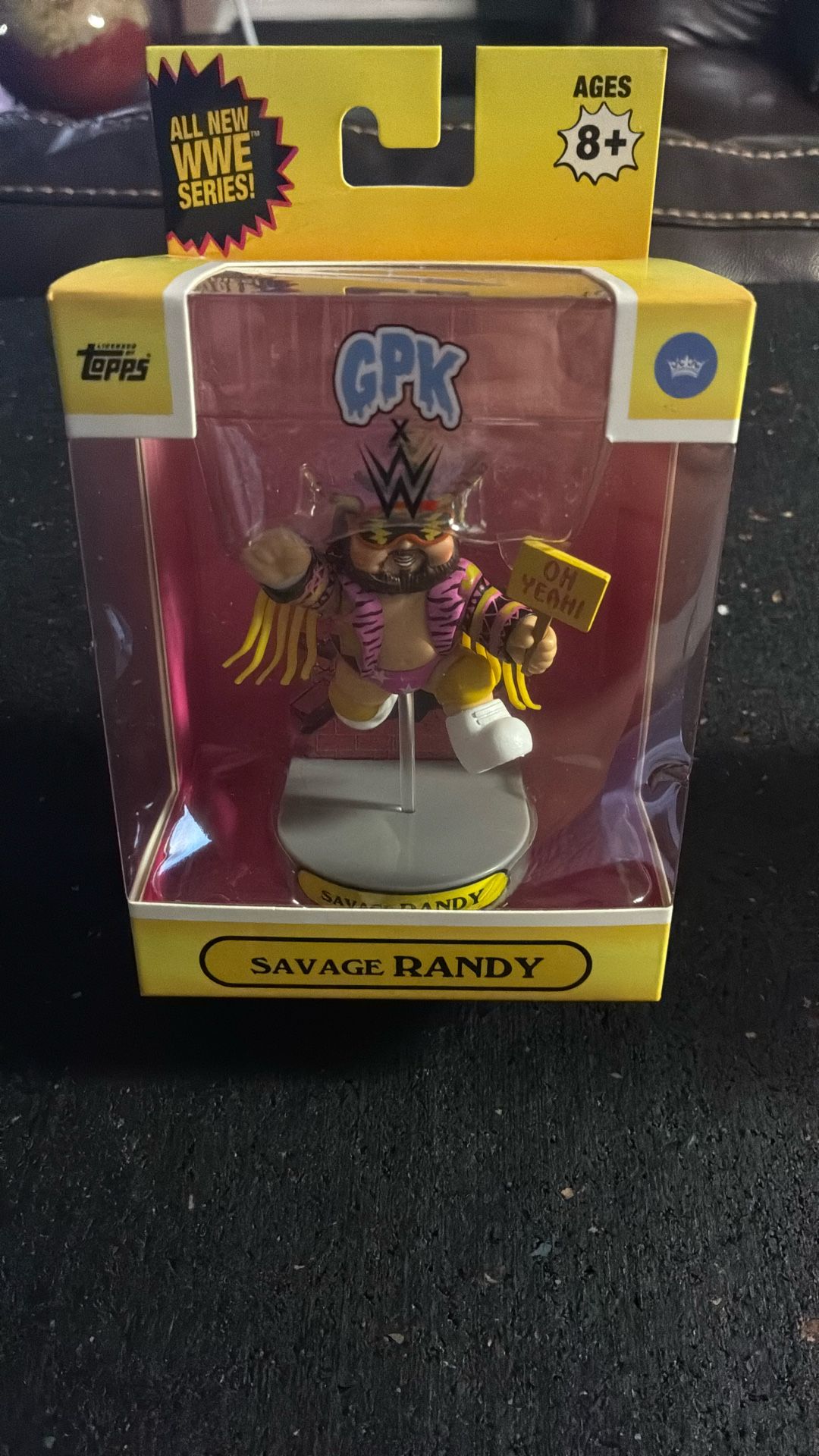 Garbage Pail Kids X WWE Savage Randy 4" Figure- Topps 2022