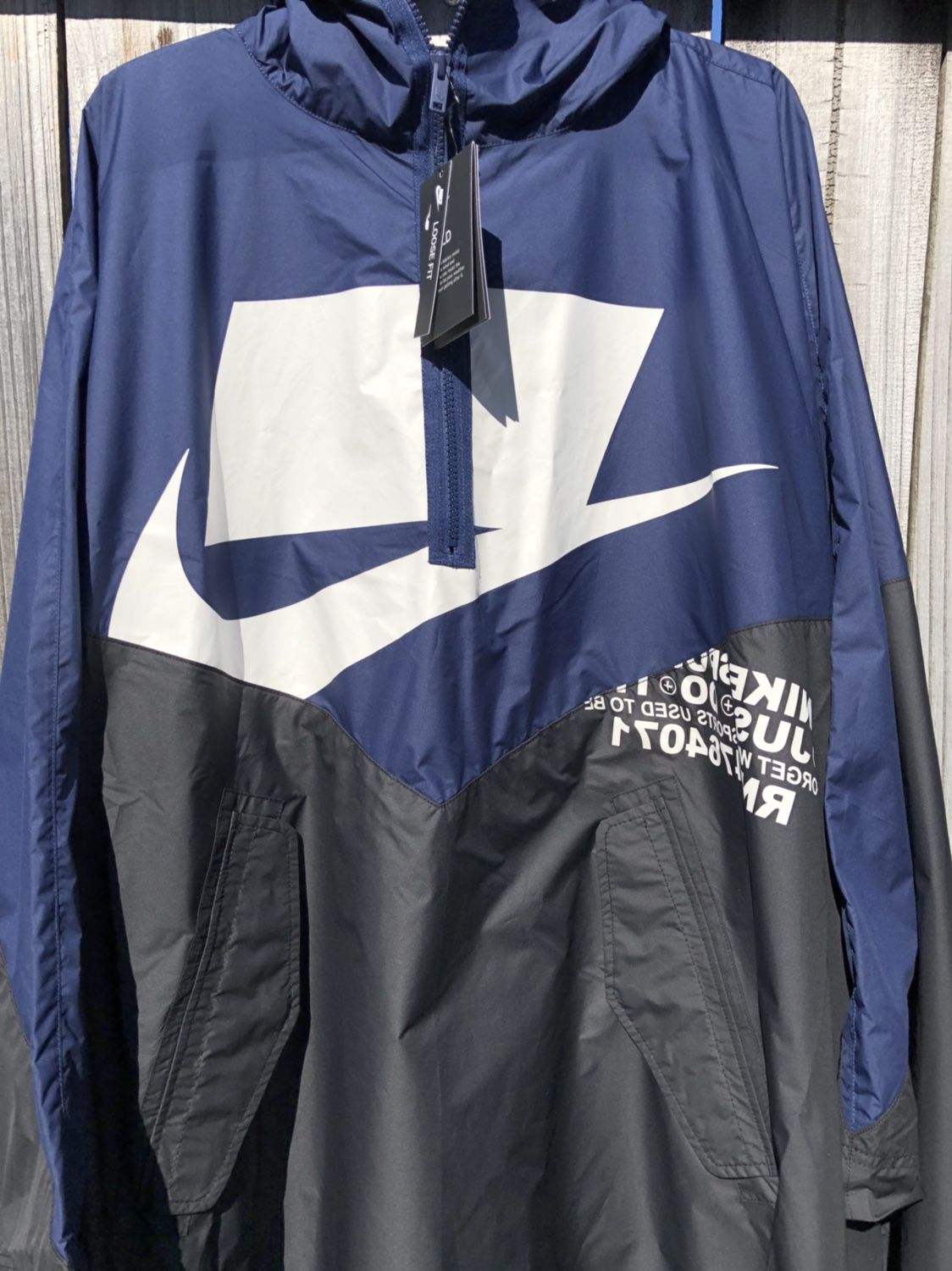 New Nike Sportswear Poncho Windrunner Coat Parka Jacket
