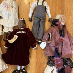 10 Daddy’s Long Legs Collectible Dolls 