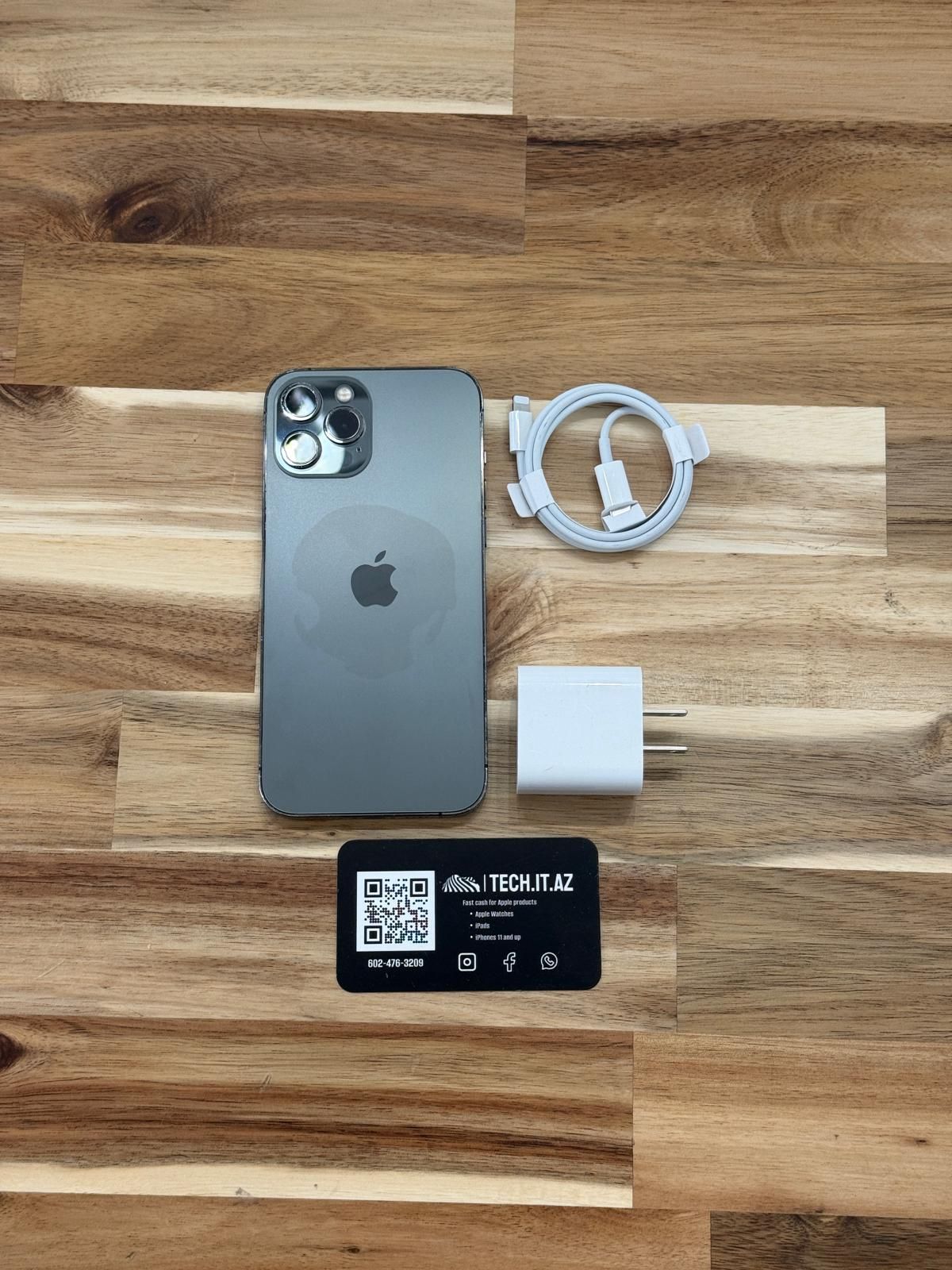 📱 iPhone 12 Pro Max | 128GB | Graphite | Unlocked (Any Carrier)