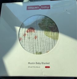 muslin baby blanket 1 pack 30x40