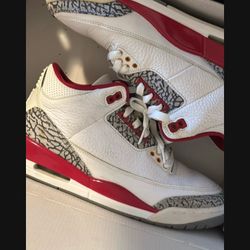 Jordans 3s Red Cardinals
