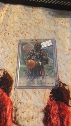 CLYDE DREXLER / JUWON HOWARD AUTOGRAPHED CARD