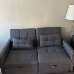 Fold Out Sleeper Couch And Chair