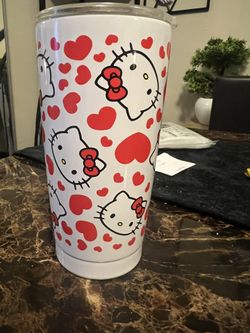Hello Kitty Valentines Tumbler 