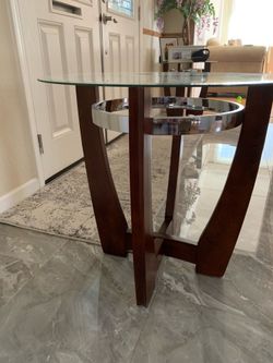 Corner Glass Tables