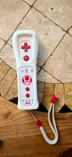 Nintendo Wii Remote Plus Toad Edition Motion Plus Controller. Collectible