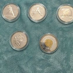 ONE OUNCE SILVER COINS