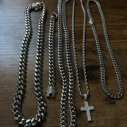 Stainless Steel Chains & Bracelet 