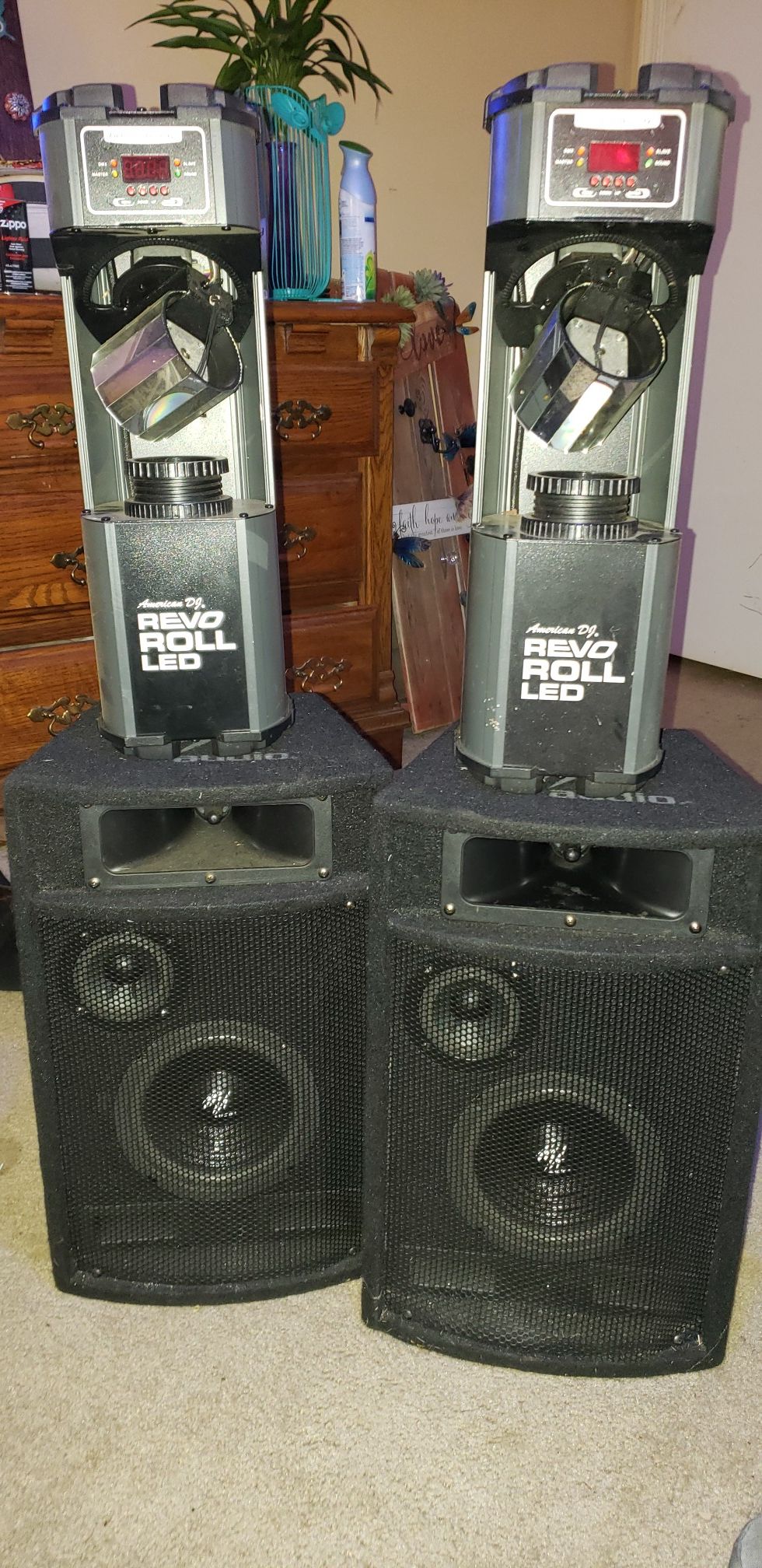 DJ Equipment- Speakers / Lights